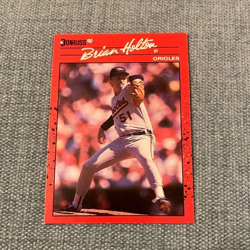 1990 Donruss Baltimore Orioles Baseball Card Trading Card
